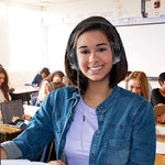 HamiltonBuhl Deluxe - Size Active Noise - Cancelling Headset with In - Line Microphone and Case (HML - NCHBC12) - SchoolOutlet
