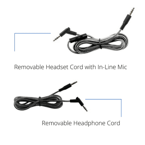 HamiltonBuhl Deluxe - Size Active Noise - Cancelling Headset with In - Line Microphone and Case (HML - NCHBC12) - SchoolOutlet