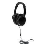 HamiltonBuhl Deluxe - Size Active Noise - Cancelling Headset with In - Line Microphone and Case (HML - NCHBC12) - SchoolOutlet