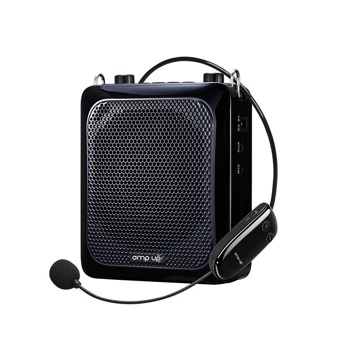 HamiltonBuhl Amp - Up Personal UHF Voice Amplifier with Wireless Microphone – up to 40 Channels without Interference (HML - PA - 25W) - SchoolOutlet