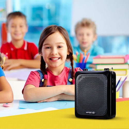HamiltonBuhl Amp - Up Personal UHF Voice Amplifier with Wireless Microphone – up to 40 Channels without Interference (HML - PA - 25W) - SchoolOutlet