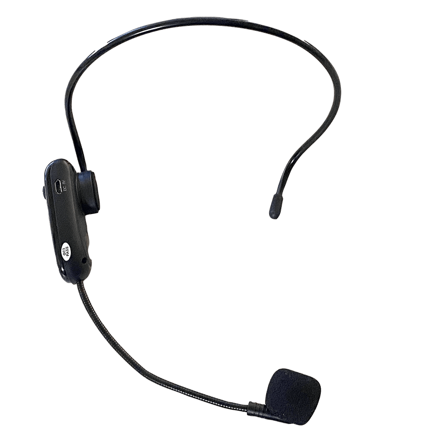 HamiltonBuhl Head - Worn Wireless Microphone Accessory for Amp - Up (HML - PA - 25WM) - SchoolOutlet
