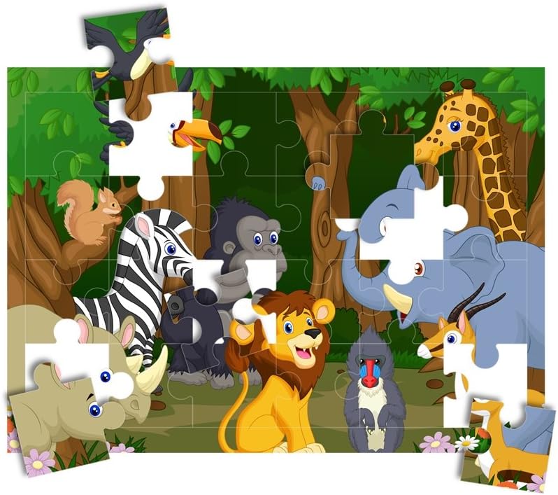 Hamiltonbuhl Axiom Memory Solution,LC Print - A - Puzzle Pack of 50,24 Pcs Pr Sht (HML - PZZL - 2450) - SchoolOutlet