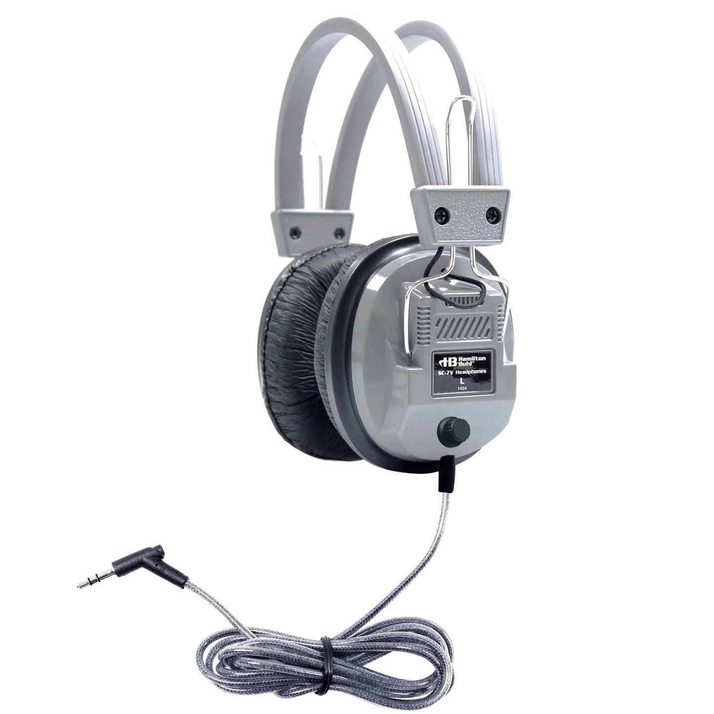 Hamiltonbuhl SchoolMate Deluxe Stereo Headphone with 3.5mm Plug and Volume Control (HML - SC - 7V) - SchoolOutlet