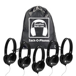 HamiltonBuhl Sack - O - Phones, 5 Blue Primo Headphones (HML - SOP - PRM100 - XXX) - SchoolOutlet