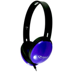 HamiltonBuhl Sack - O - Phones, 8 Blue Primo Headphones and 3.5mm Jackbox (HML - SOP - PRM8JB) - SchoolOutlet