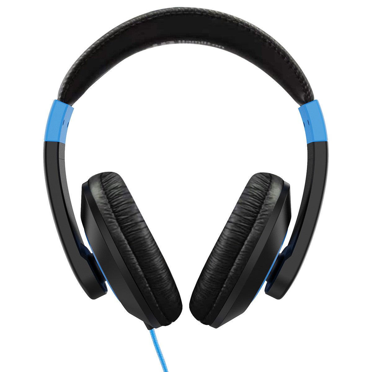 HamiltonBuhl Smart - Trek Deluxe Stereo Headphone with Blue Accents, In - Line Volume Control and 3.5mm TRS Plug - 50 Pack (HML - ST1 - XXX - 50) - SchoolOutlet