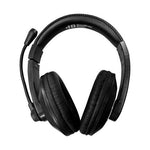 HamiltonBuhl Smart - Trek Deluxe Stereo Headset with In - Line Volume Control and USB Plug - 50 Pack (HML - ST2BKU - 50) - SchoolOutlet