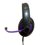 HamiltonBuhl Smart - Trek Deluxe USB - C Plug Stereo Headset with In - Line Volume Control and Metallic Purple Accents - 50 Pack (HML - ST2PLC - 50) - SchoolOutlet