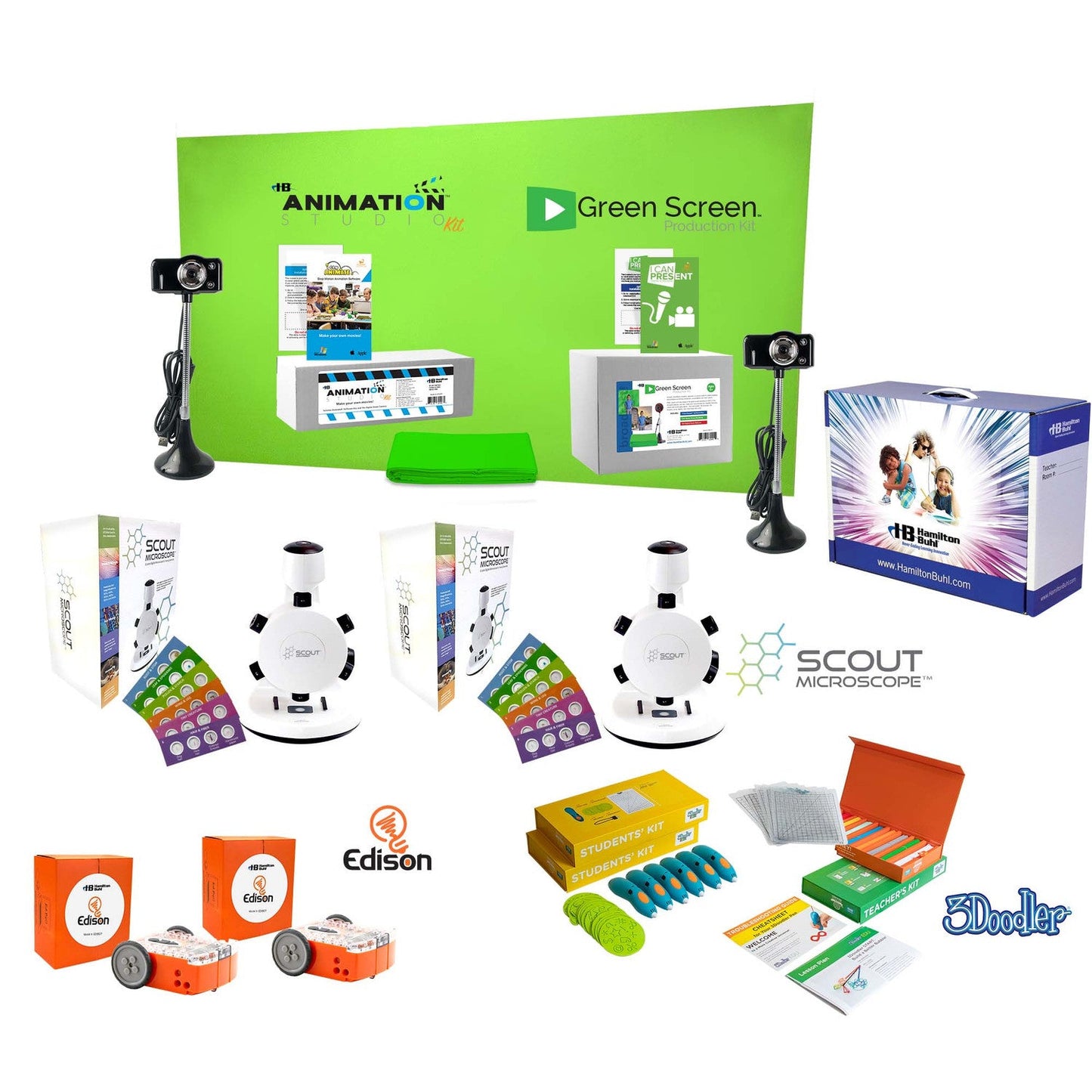 HamiltonBuhl Intermediate Level Basic STEAM/STEM Kit (HML - STEAM - 3B) - SchoolOutlet