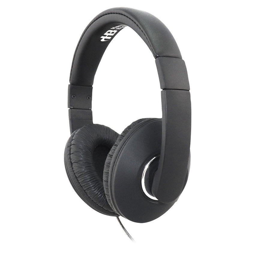 HamiltonBuhl Smart - Trek Mini Headphone with In - Line Volume Control and 3.5mm TRS Plug (HML - STM1BK) - SchoolOutlet
