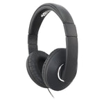 HamiltonBuhl Smart - Trek Mini Headphone with In - Line Volume Control and 3.5mm TRS Plug (HML - STM1BK) - SchoolOutlet