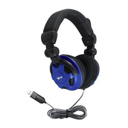 HamiltonBuhl T-PRO USB Headset With Noise-Cancelling Microphone Custom-Made For School Testing (HML-TP1-USB)