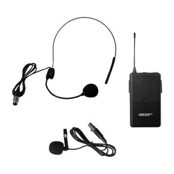 HamiltonBuhl VENU100A and Venu80A Belt Pack with Lapel Mic and Headworn Mic - Frequency 915.00 MHz (HML-VENU180A-BP915)