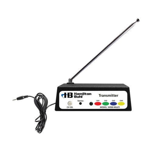 HamiltonBuhl 6 Station Wireless Listening Center - with Multi - Frequency Headphones (6) and Transmitter (1) (HML - W906 - MULTI) - SchoolOutlet