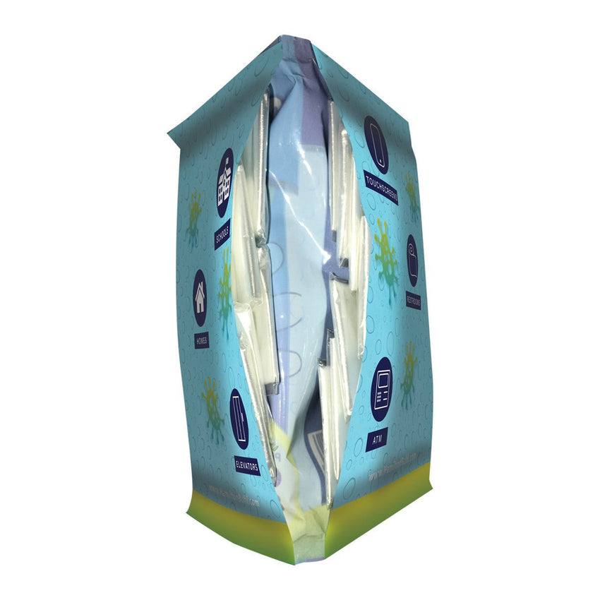 HamiltonBuhl HygenX Disposable Gloves Packs - 3,200 Pairs (HML - XDG - LG200) - SchoolOutlet
