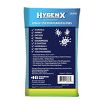 HamiltonBuhl HygenX Disposable Gloves Packs - 3,200 Pairs (HML - XDG - LG200) - SchoolOutlet