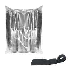 HamiltonBuhl HygenX Sanitary, Disposable Gooseneck Microphone Covers with Velcro Strap - 100 covers (HML-XMICGN-100)