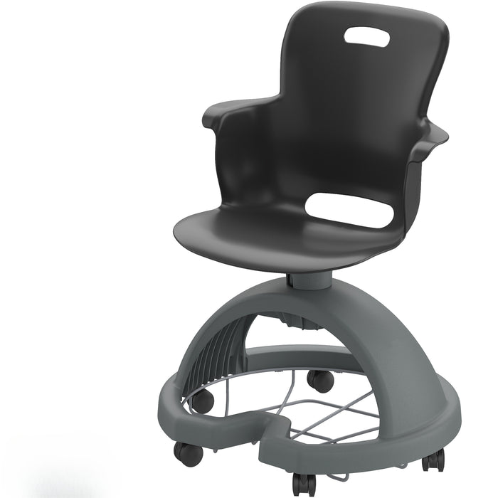 Haskell Education Ethos Series Mobile School Chair with Storage Base 18"H (2ES1X0) - SchoolOutlet