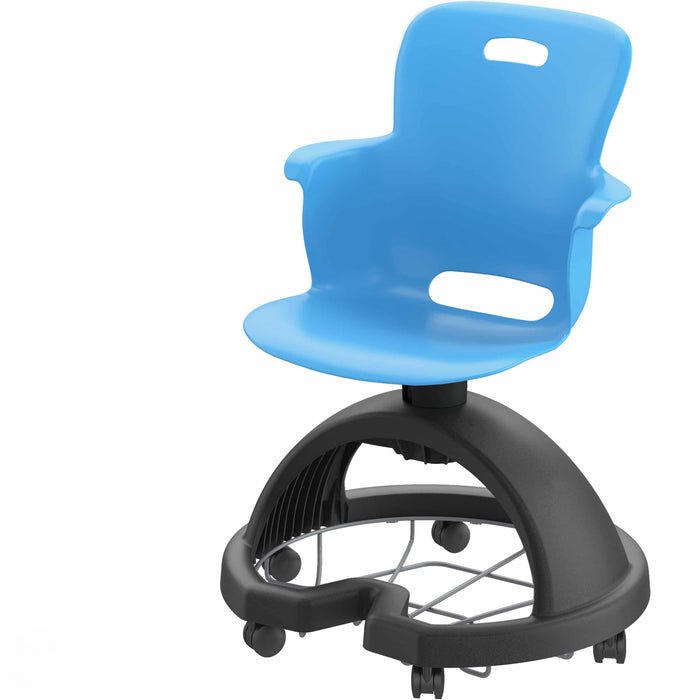 Haskell Education Ethos Series Mobile School Chair with Storage Base 18"H (2ES1X0) - SchoolOutlet