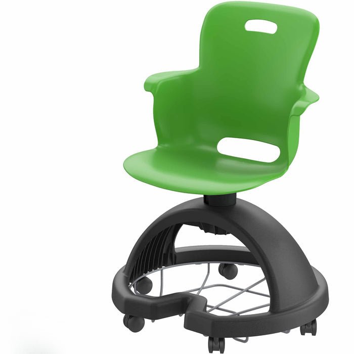 Haskell Education Ethos Series Mobile School Chair with Storage Base 18"H (2ES1X0) - SchoolOutlet