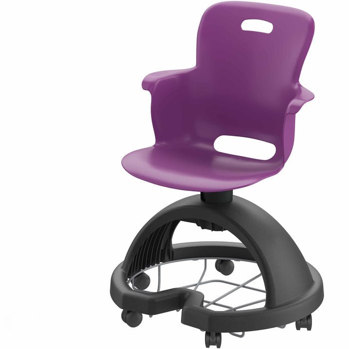 Haskell Education Ethos Series Mobile School Chair with Storage Base 18"H (2ES1X0) - SchoolOutlet