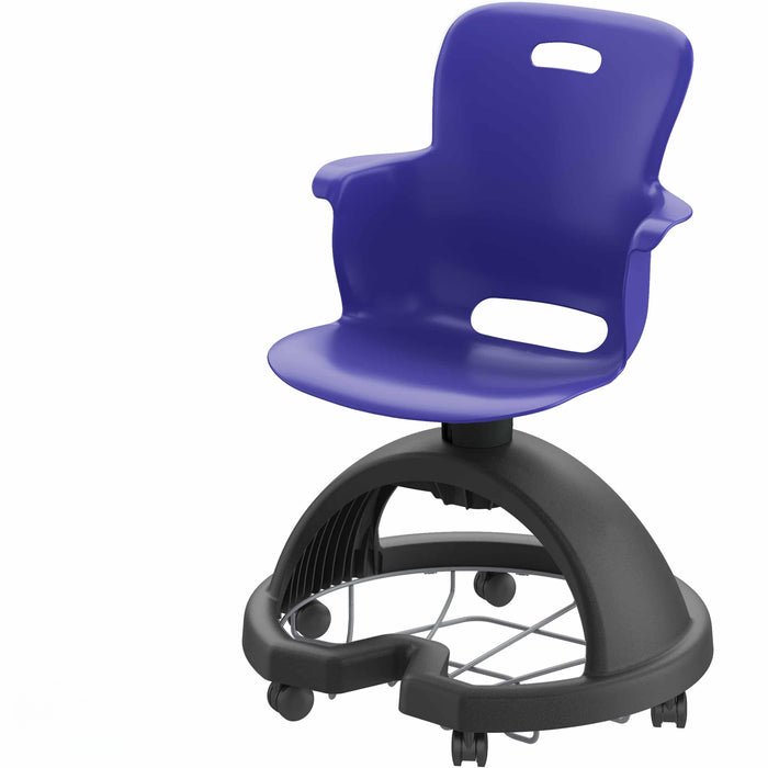 Haskell Education Ethos Series Mobile School Chair with Storage Base 18"H (2ES1X0) - SchoolOutlet