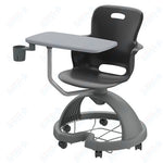 Haskell Education Ethos Series Mobile Chair with Work Surface, Storage Base and Cup Holder 18