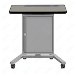 Haskell Education Fuzion Teacher's Lectern with Storage with Grommet - 22