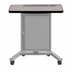 Haskell Education Fuzion Teacher's Lectern with Storage with Grommet - 22