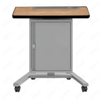 Haskell Education Fuzion Teacher's Lectern with Storage with Grommet - 22