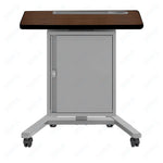 Haskell Education Fuzion Teacher's Lectern with Storage with Grommet - 22