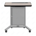 Haskell Education Fuzion Teacher's Lectern with Storage with Grommet - 22