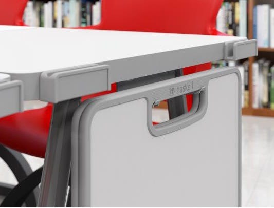 Haskell Education Echo Series Side Hooks and Side Docking Grommets (HAS - 3BOTDH2) - SchoolOutlet