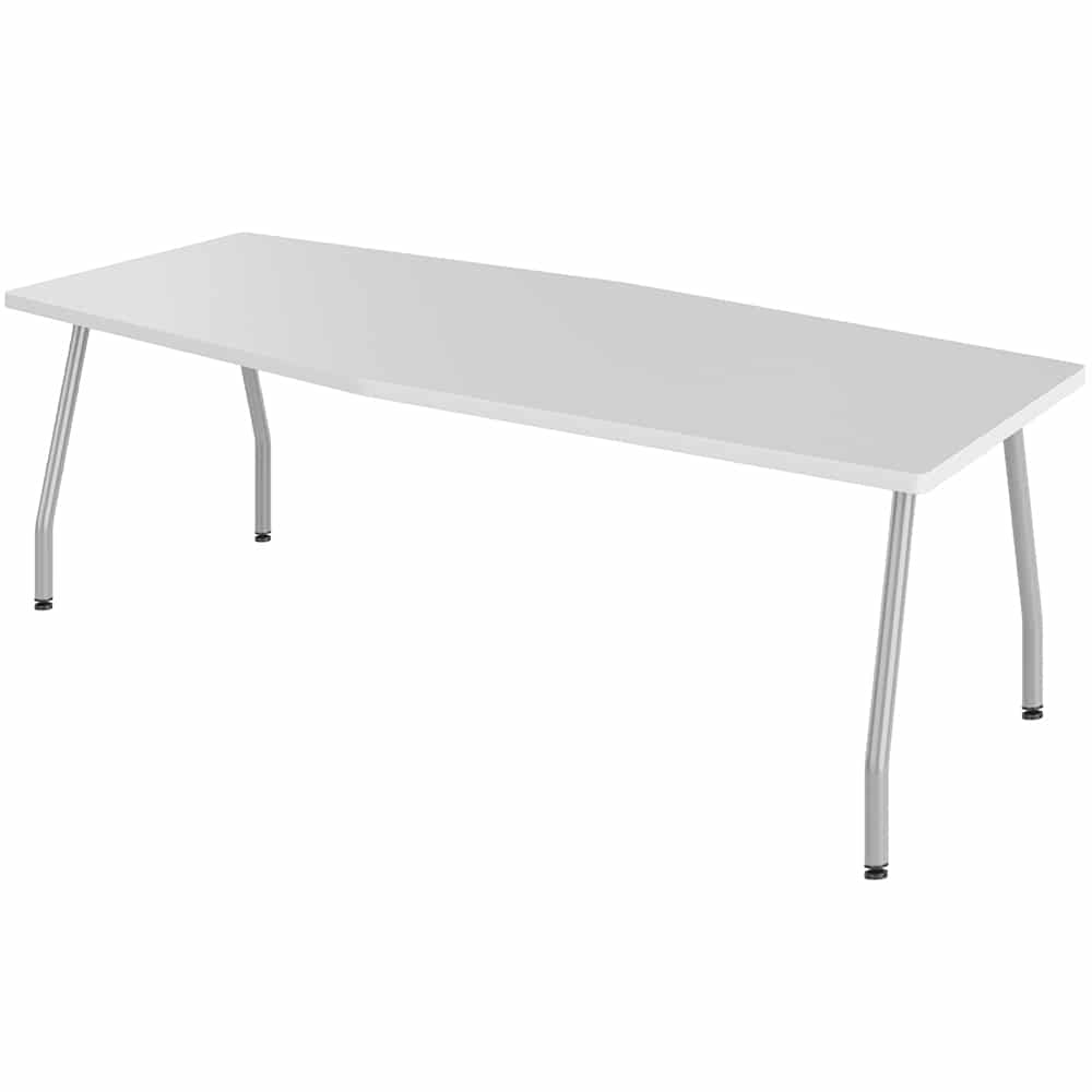 Haskell Education Echo Deep Meeting Table with Marker Board Surface 84"W x 24"D x 29"H (HAS - 3ECH0784) - SchoolOutlet