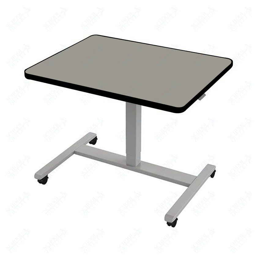 Haskell Education Fuzion ADA Adjustable Height Student Desk - 30"D x 36"W x 28.25 - 42"H (FZPN9.3036.PL) - SchoolOutlet