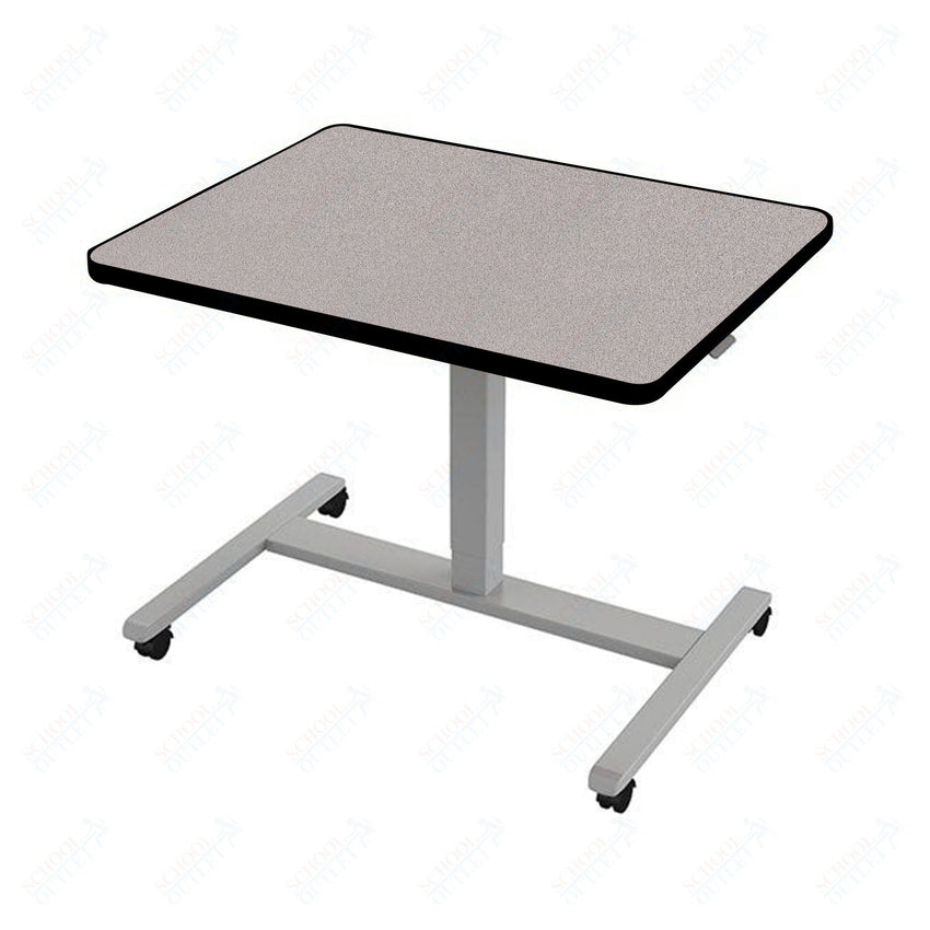 Haskell Education Fuzion ADA Adjustable Height Student Desk - 30"D x 36"W x 28.25 - 42"H (FZPN9.3036.PL) - SchoolOutlet