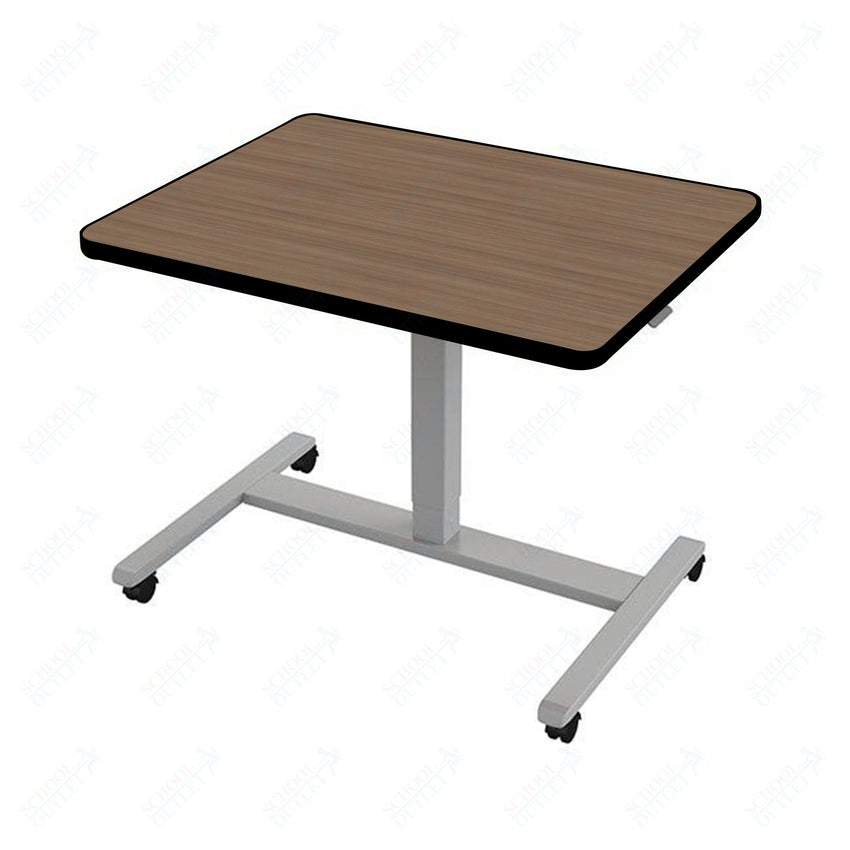 Haskell Education Fuzion ADA Adjustable Height Student Desk - 30"D x 36"W x 28.25 - 42"H (FZPN9.3036.PL) - SchoolOutlet