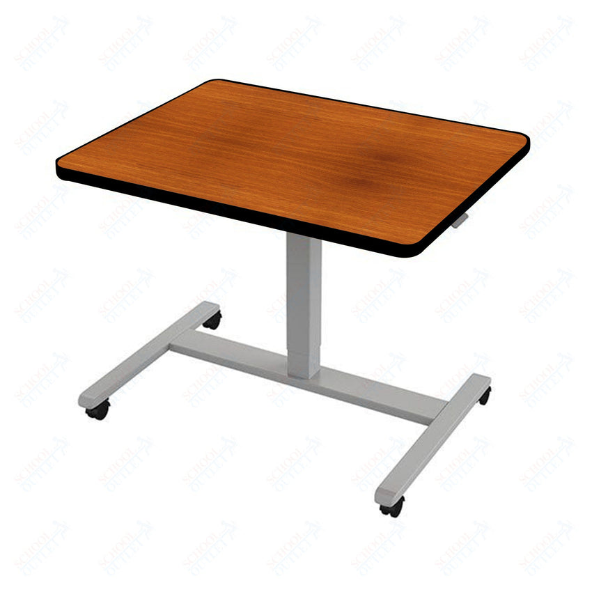 Haskell Education Fuzion ADA Adjustable Height Student Desk - 30"D x 36"W x 28.25 - 42"H (FZPN9.3036.PL) - SchoolOutlet