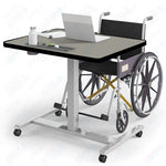 Haskell Education Fuzion ADA Adjustable Height Student Desk with Grommet - 30