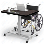 Haskell Education Fuzion ADA Adjustable Height Student Desk with Grommet - 30