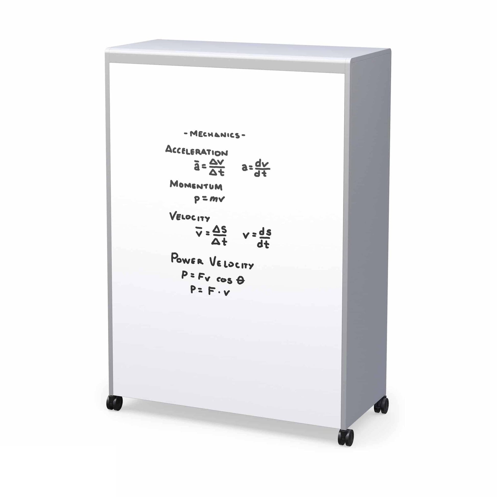 Haskell Education Voyage Series Mobile Storage Cabinet with 36 Bins & Whiteboard Backing - 41"W x 19"D x 59.5"H (MBSA12.4159.P2) - SchoolOutlet