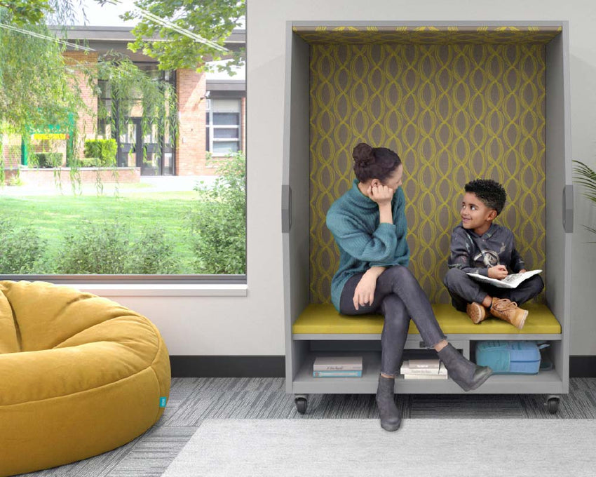 Think Nook Haskell Education Explorer Series Think Nook, Fabric Seat, Back & Ceil ...