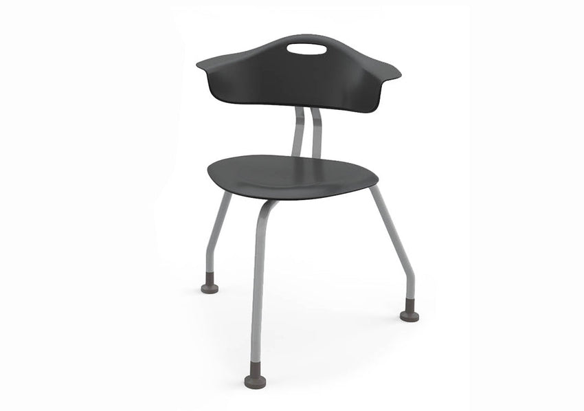 Haskell Education 360 Degree 3 - Legged Ergonomic Collaboration Chair with Back 18"H (TS0G0.18PL) - SchoolOutlet