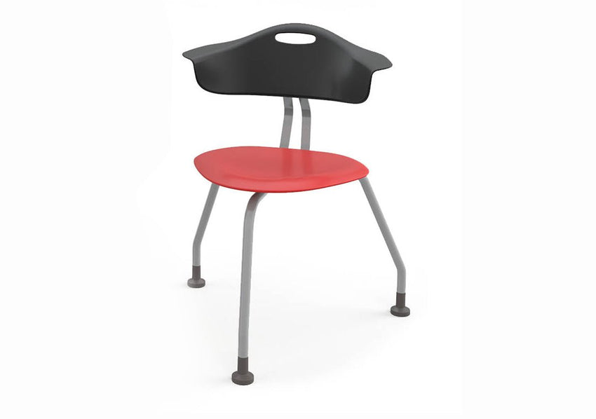 Haskell Education 360 Degree 3 - Legged Ergonomic Collaboration Chair with Back 18"H (TS0G0.18PL) - SchoolOutlet