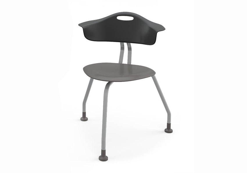 Haskell Education 360 Degree 3 - Legged Ergonomic Collaboration Chair with Back 18"H (TS0G0.18PL) - SchoolOutlet