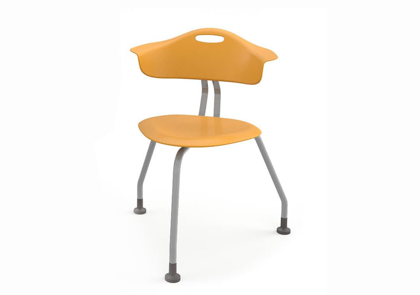 Haskell Education 360 Degree 3 - Legged Ergonomic Collaboration Chair with Back 18"H (TS0G0.18PL) - SchoolOutlet