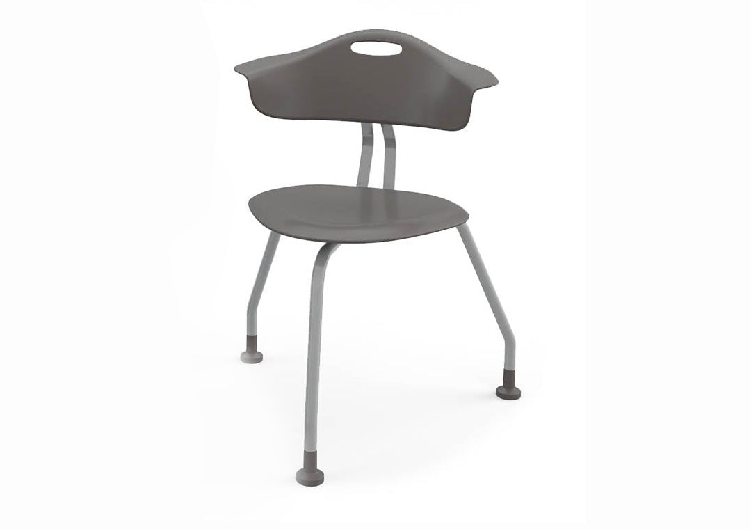 Haskell Education 360 Degree 3 - Legged Ergonomic Collaboration Chair with Back 18"H (TS0G0.18PL) - SchoolOutlet