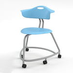 Haskell Education 360 Series Platinum frame School Chair with Back 18