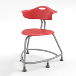 Haskell Education 360 Series Platinum frame School Chair with Back 18